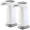 PEARL Seifenspender Sensor: 2er-Set automatische Seifenspender mit Bewegungssensor, grau (Handsensor, Sensorseifenspender, Schaumspender)