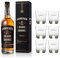Pack JAMESON Black Barrel + 6 verres Whisky Irlandais - 40%, 70cl