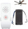 Qcwwy Kit de Control Remoto para Ventilador de Techo, WiFi Inteligente Control Remoto de Luz de Ventilador de Techo Universal con Velocidades de Ventilador y Función de Control de