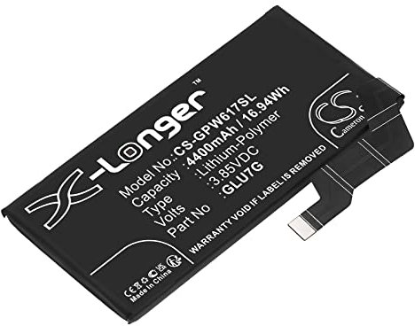 TCTK Akkus 4400mAh Kompatibel mit [Google] G1AZG, GB17L, GB62Z, GX7AS, Pixel 6a, Pixel 6a 5G Ersetzt GLU7G