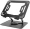 Kitbox 360° Drehbarer Laptop Ständer, Laptopständer Höhenverstellbar Stabiler Notebook Ständer für MacBook Air/Pro,Dell,HP und Anderer Laptop10-16 Zoll. (schwarz)
