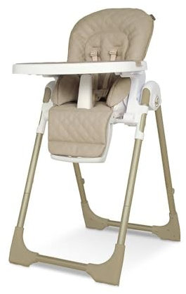 COSATTO Noodle 0+ Highchair - Compact, Height Adjustable, Foldable, Easy Clean, from Birth to 15kg (Whisper)