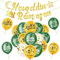 DPKOW Ramadan Deko Hosgeldin Ramazan Banner Luftballons, Ramadan Girlande Banner Latexballons Ramazan Dekor Hoşgedin Ramazan Partyzubehör, Ramadan Islam Banner Luftballons für zu Hause Draußen Drinnen