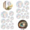 26 Pcs Rainbow Window Decals, Anti-Collision Suncatcher Stickers for Bird Strike Prevention and Home Decoration