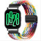 GIOPUEY Cinturini Compatibile con Xiaomi Redmi Watch 5 Active/5 Lite, Cinturino in Morbido Nylon Intrecciato [Unisex] [Traspirante] - Colourful-B