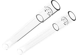 BMTick Glas Mundstück für von Arizer Solo 2 (2 Stück) Arizer Solo 1/2 und Arizer Air 1/2 Glasmundstück (110mm)