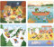 Vilac 4 Holzpuzzles, ab 2 Jahren, 6, 9, 12, 16 Teile für 4 Urlaubsthema Szenen
