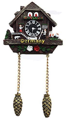 Kuckucksuhr Deutschland 3D Kühlschrankmagnet Tourist Souvenir Geschenk & Sammlung Heim & Küche Dekoration Magnetaufkleber Deutschland Kühlschrankmagnet