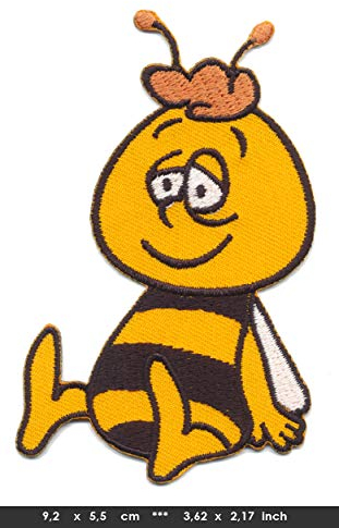 Willi Biene Maja Patches Aufnäher Aufbügler Kinder TV Zeichentrickfilm Cartoon