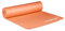 Relaxdays Unisex – Erwachsene Yogamatte, 1 cm dick, für Pilates, Fitness, gelenkschonend, mit Tragegurt, Gymnastikmatte 60 x 180 cm, orange, 1 Stück