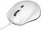 Port Connect Silent, Ratón óptico USB-A/USB-C, 3600 dpi, Blanco