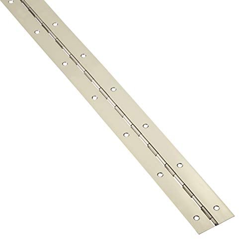 Stangenscharnier 1000 x 40 x 1,0 mm Edelstahloptik Klavierband Türband Bandscharnier von SOTECH