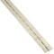 SOTECH Bisagra tipo piano 1000 x 40 x 1,0 mm con aspecto de acero inoxidable Bisagra tipo piano Bisagra para puerta