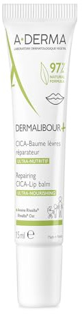 A-DERMA Dermalibour+ CICA Lippenbalsam, 15 ml Balsam
