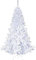 TIENDA EURASIA® Arbol de Navidad - Arbol Navidad de Plastico Color - Altura - Arboles de Navidad Frondosos (120 cm, Blanco)