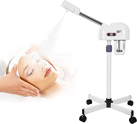 Trintion 2 in 1 Ozon-Gesichtsdampfer Gesichtssauna Verdampfer Ozone Bedampfer Dampfgerät für Salon und Zuhause