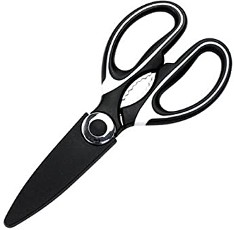 Tijeras artesanales, tijeras de cocina, multiusos, adecuadas for aves de corral, Pizza, tela, tijeras afiladas de