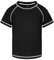 Csqtongan Jungen Schwimmshirt UV Shirt Schwimmen Top Badeshirt Kinder Kurze Ärmel Rash Guard Bademode Schnell Trocken T-Shirt Schwarz XL