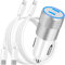 Rombica Schnellladegerät für iPhone 14/13/12/11/XS/XR/X/8/iPad [Apple MFi-zertifiziert] Schnellladegerät für iPhone 14/13/12/11/XS/XR/X/8/iPad