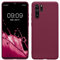 kwmobile Hülle kompatibel mit Huawei P30 Pro Hülle - weiches TPU Silikon Case - Cover geeignet für kabelloses Laden - Magenta Lila