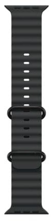 Apple Watch Band - Ocean Band - 49 mm - Schwarz - One Size