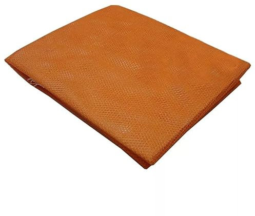 GX GARGIX Zanzariera Tenda Porte e Finestre Balcone Moschiera Estate Protezione Insetti Zanzare Vari Colori (Arancio, 150x250CM)