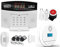 Kit Alarma Casa, Wifi GSM Sistema de alarma Tuya Smart Home Security Alarma 4 Control de la aplicación de host inalámbrica(D)