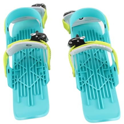 Jonlaki Ski-Skates für den Wintersport – Skiboards Passen zu Allen Skischuhen, für Abfahrten und Schneeabenteuer (Mehrfarbig)