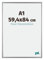 yd. Your Decoration - Cadre A1 59.4x84 cm - Argent - Cadres Photos en Plastique Avec Verre acrylique - Anti-Reflet - Cadre A1 59.4x84 - Bordeaux