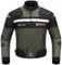 BORLENI Motorradjacke Herren Winter Motorrad Jacke Textiljacke Winddicht mit Herausnehmbarem Liner Protektoren Protektor Jacke Roller Biker Touren 4 Jahreszeiten Herren Damen Olive M