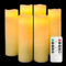VETOUR LED Candles with Remote Battery Operated with 24H Timer, 6 Pack Flameless Flickering Realistic, Christmas Gifts, Electric for Home Wedding Holiday Decor