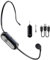 Microfono Wireless Professionale Microfono Archetto Wireless Auricolare/a Mano 2 in 1, Wireless Microfono Ricaricabile Spina Jack da 6,35mm e 3,5mm per Altoparlanti, Amplificatore Vocale, Sistema PA