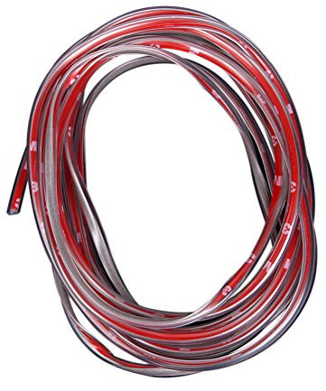 WINOMO Baguettes Protection Portiere Voiture Transparent 10M