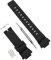 16 mm schwarzes Gummi-Uhrenarmband, wasserdicht, Ersatz-Uhrenarmband, Uhrenarmband, kompatibel mit Casio GLX GA-200 GA-150 GA-201 GA-300