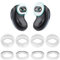 sciuU [4 Paia] Ear Wing Tips, Silicone Imbottiture compatibile con Samsung Galaxy Buds Live 2020 Earbuds Auricolari, Cover Ali dell'orecchio Antiscivolo Anti-perso di Sostituzione, Bianco