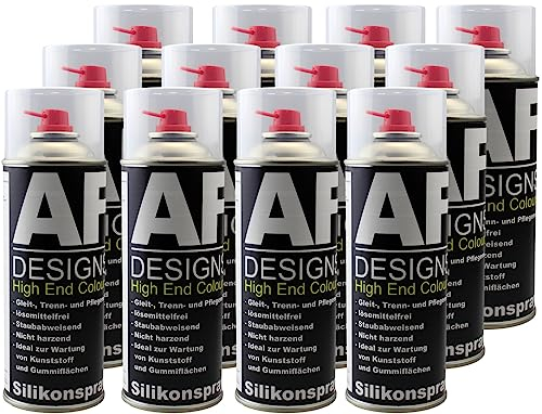 Silikonspray Schmiermittel 12x400ml Schmierstoff Kunststoff Gummipflege