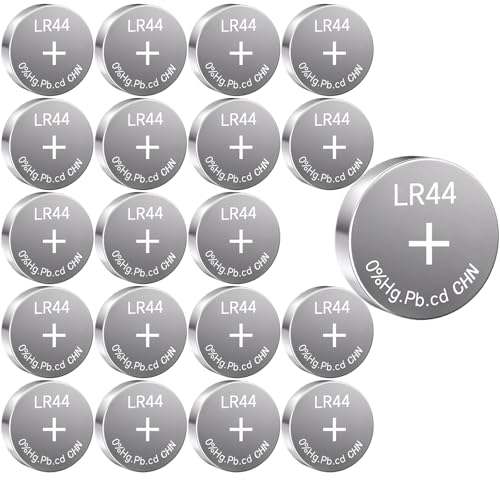 Batería LR44 Botón alcalino AG13 batería A76 botón Alkalin 1,5 V para animaciones de Navidad Lote de 20