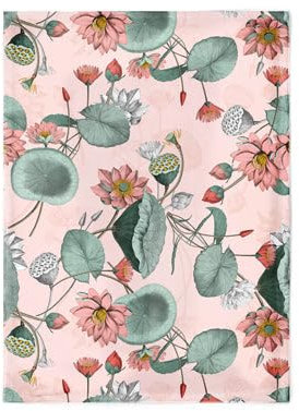 chic.mic Organic Kitchen Towel - Nachhaltiges Küchenhandtuch (Nelumbo)