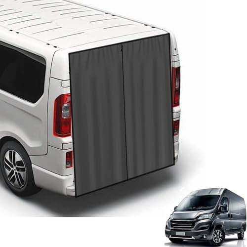 HAMON Sostituzione della zanzariera per Fiat Ducato/Peugeot Boxer/Citroen Relay 2006-2024 (X250/X290), zanzariera per Porta Posteriore dell'auto, zanzariera Magnetica a Strato Singolo Traspirante