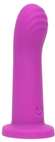 Lovehoney Ignite Mini Silicone Dildo with Suction Cup, 4.75, Purple | Small Sex Toy for Women, G Spot & Anal Prostate Massager Tool, Adult Toy, Harness Compatible, for Adult Men, Women & Couples