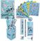 Undercover Boîte à crayons Disney Lilo & Stitch avec autocollants, kit de dessin avec bloc d'autocollants - Kit créatif pour enfants