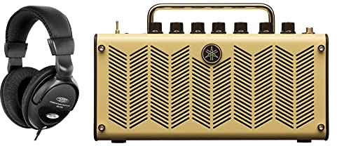 Yamaha THR5 Gitarrenverstärker Set (5 Amp Simulationen, 9 Effekte, USB, Leistung: 2x 5 Watt, inklusive Kopfhörer, Netzteil, USB Kabel, Stereo Mini Kabel und Cubase AI)