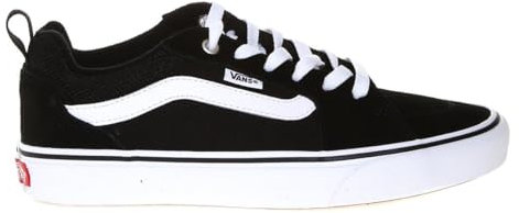 Vans Herren Filmore Sneaker, Suede Canvas Black White, 46 EU