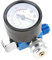 Akozon Air Pressure Regulator, 1/4in 0-150PSI Spray Paint Gun Air Pressure Regulator Pressure Gauge Pneumatic Tool Accessory