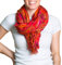 PANASIAM Schal B014 Fireflame Orange, XL
