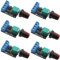 VISSQH 6 Stücke PWM motor drehzahlsteller，5V 12V 10A Motor Drehzahlregler Modul Mini DC Motor PWM Drehzahlregler mit Schalterfunktion