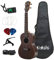 Wresetly Konzert-Ukulele, Set 53 cm, Palisanderholz, Akustische Ukulele, 4 Saiten, Musikinstrument, Hawaii-Gitarre