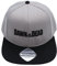 Cotton Soul Film, TV Show und Musik Flat Peak Cap Collection, Einheitsgröße, grau / schwarz, Einheitsgröße
