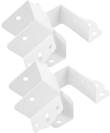 jojofuny Ersatz Bett Schiene Scharniere Haken 4pcs Bett Schiene Befestigungen Möbel Bett Zubehör