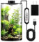 Maxdot Kit terrario in vetro per piante grasse, muschio, paesaggio in miniatura, acquario Betta, crescita di piante da interno, decorazione per casa e ufficio, regalo per amanti delle piante, 15,9 x